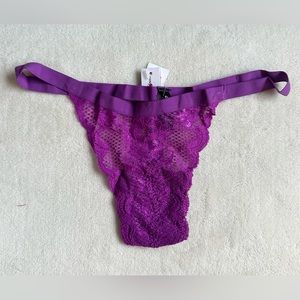Cosabella never say never G string, bright violet